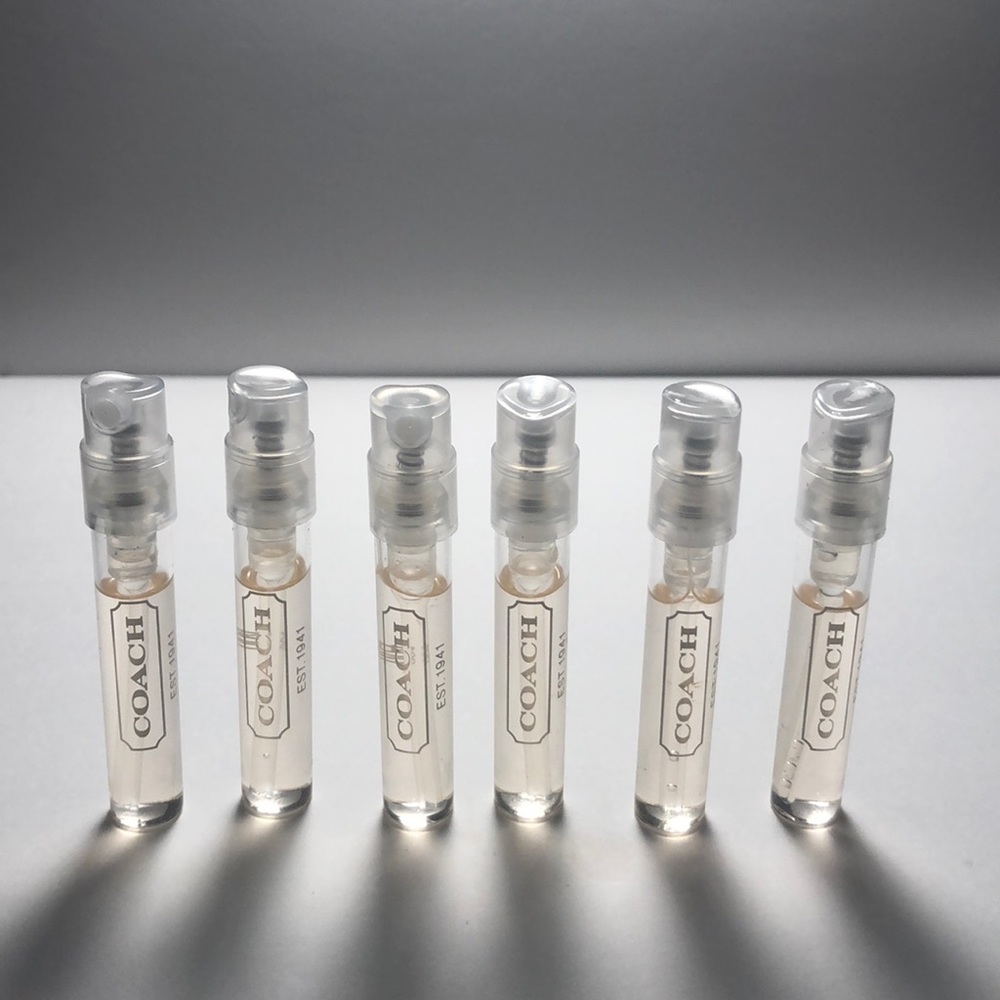 (6) Coach Signature Travel Sprays